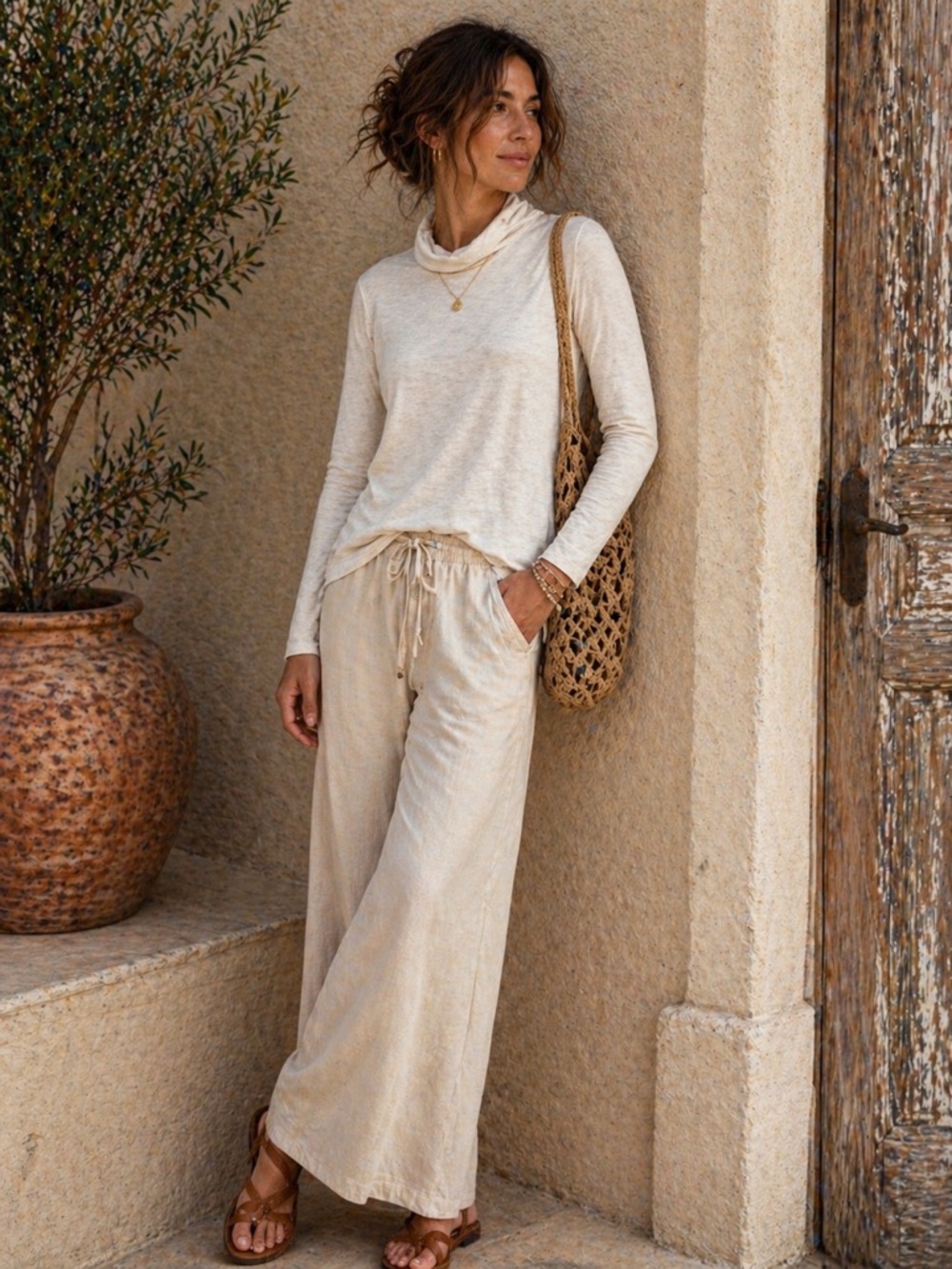 Soft Top XS Jones & Co Lightweight Turtleneck